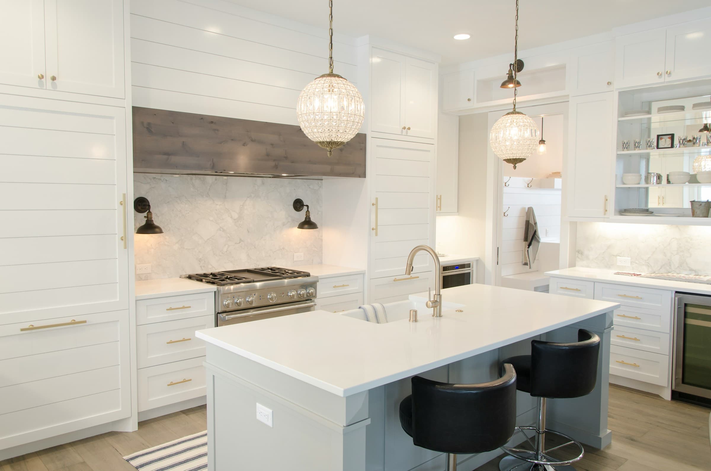 Kitchen interior scene